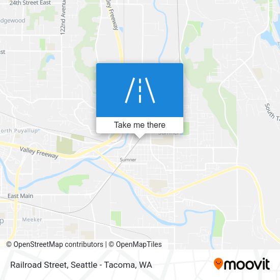 Mapa de Railroad Street