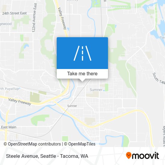 Mapa de Steele Avenue