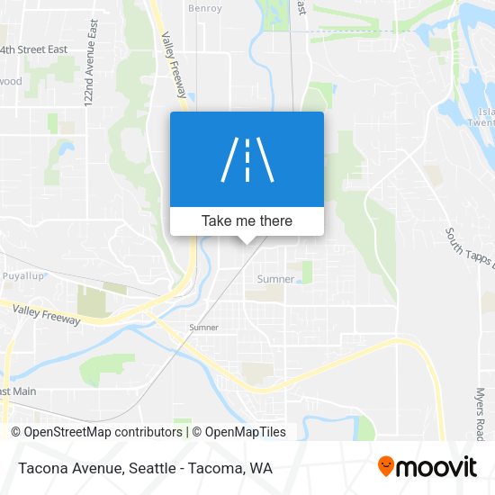 Mapa de Tacona Avenue