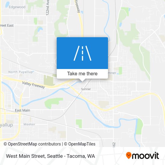 West Main Street map