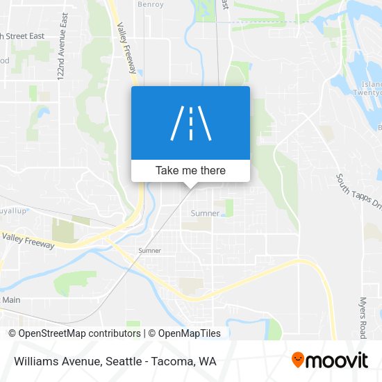 Mapa de Williams Avenue