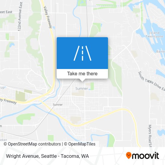 Mapa de Wright Avenue