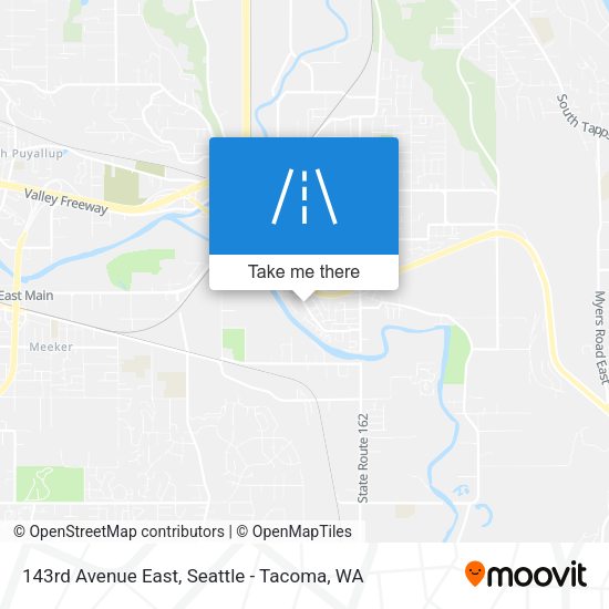 Mapa de 143rd Avenue East