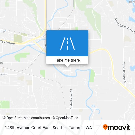 Mapa de 148th Avenue Court East