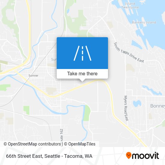 66th Street East map
