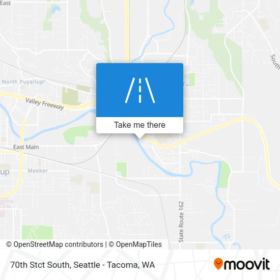 Mapa de 70th Stct South