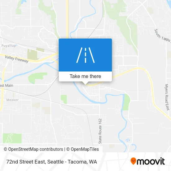 72nd Street East map