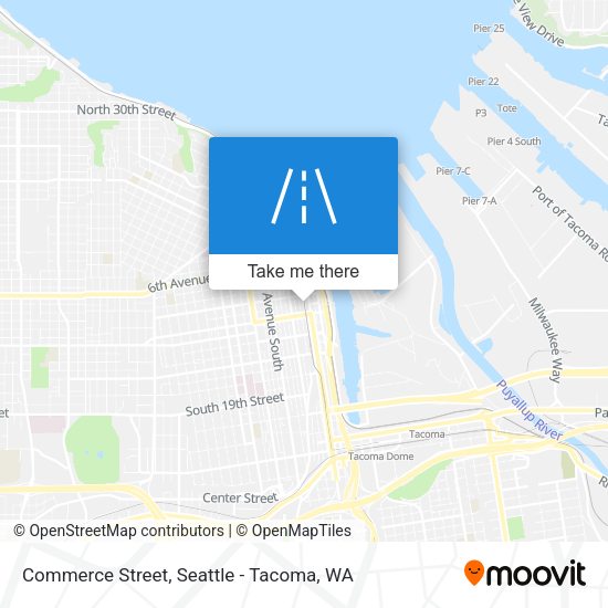 Commerce Street map