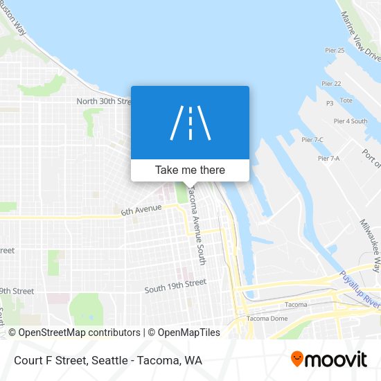 Court F Street map