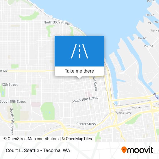 Court L map