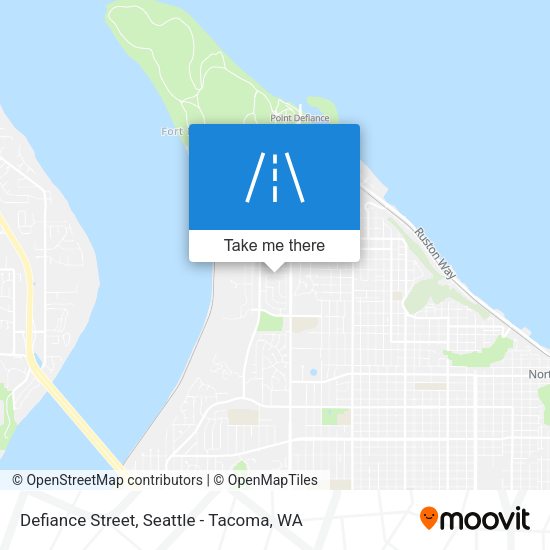 Mapa de Defiance Street