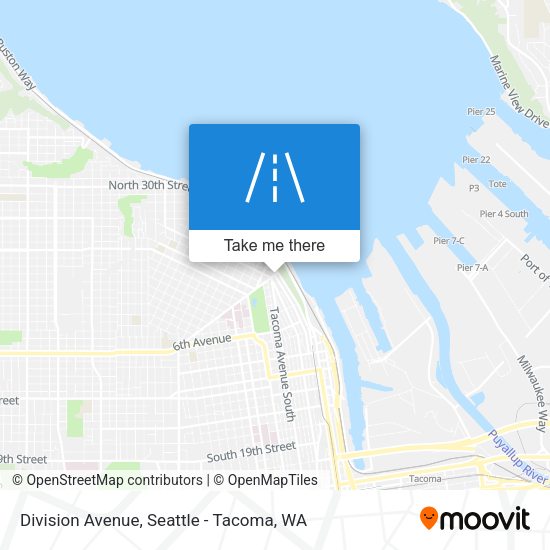 Division Avenue map