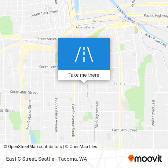 East C Street map