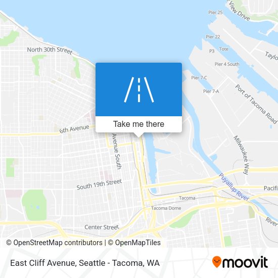 East Cliff Avenue map