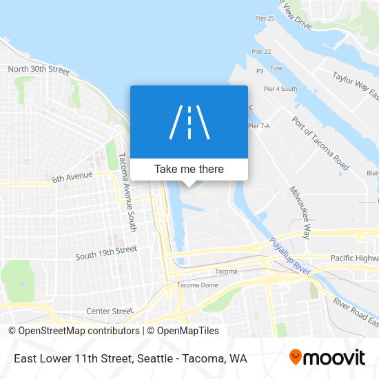 Mapa de East Lower 11th Street