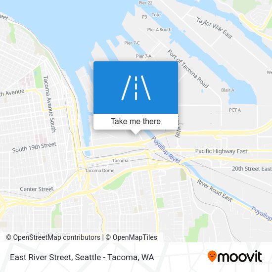 East River Street map