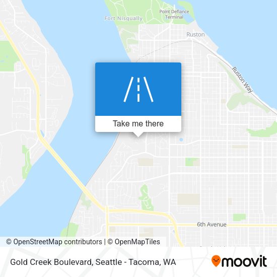 Mapa de Gold Creek Boulevard