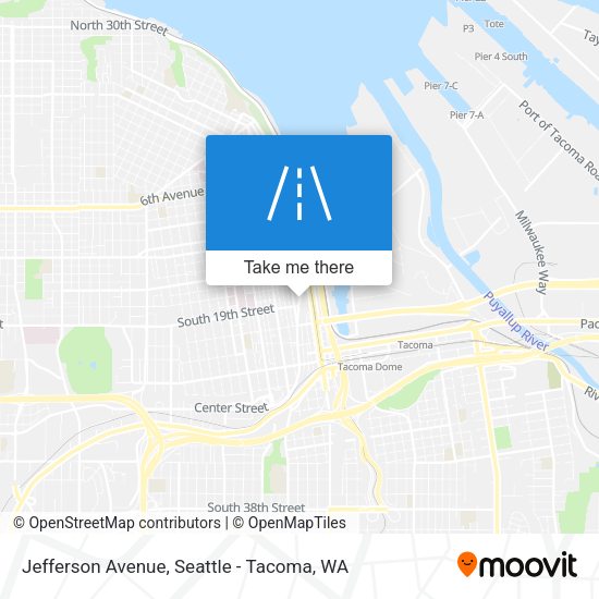 Mapa de Jefferson Avenue