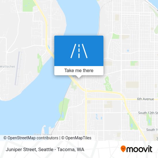 Juniper Street map