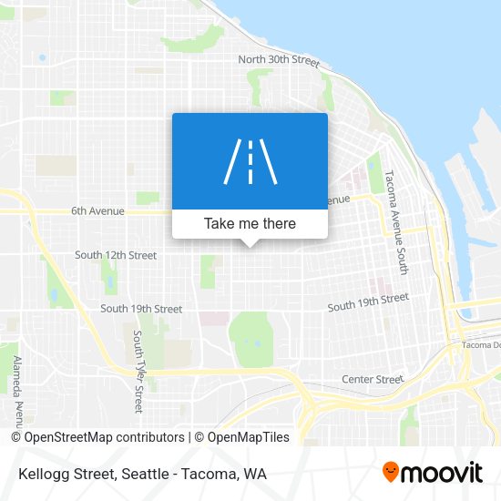 Kellogg Street map