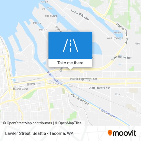 Lawler Street map