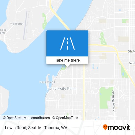 Mapa de Lewis Road