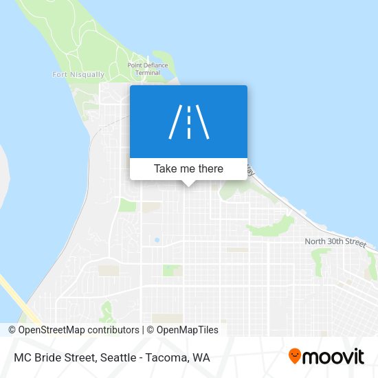 Mapa de MC Bride Street