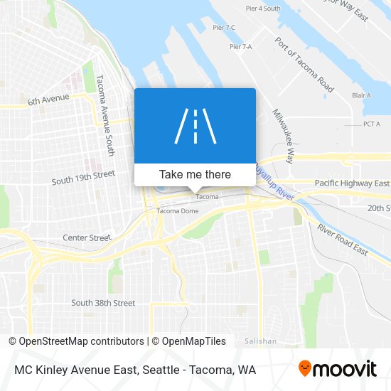 MC Kinley Avenue East map