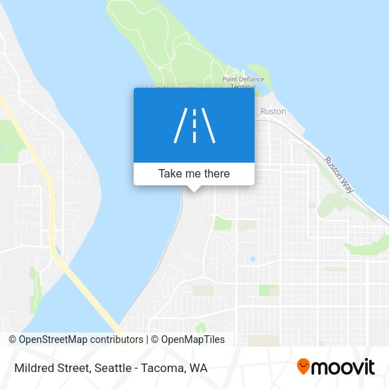 Mildred Street map