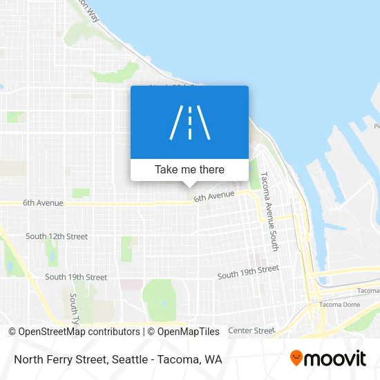 North Ferry Street map