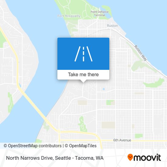 North Narrows Drive map