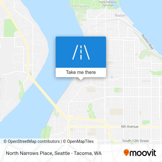 North Narrows Place map
