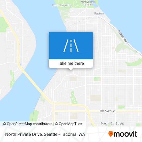 North Private Drive map
