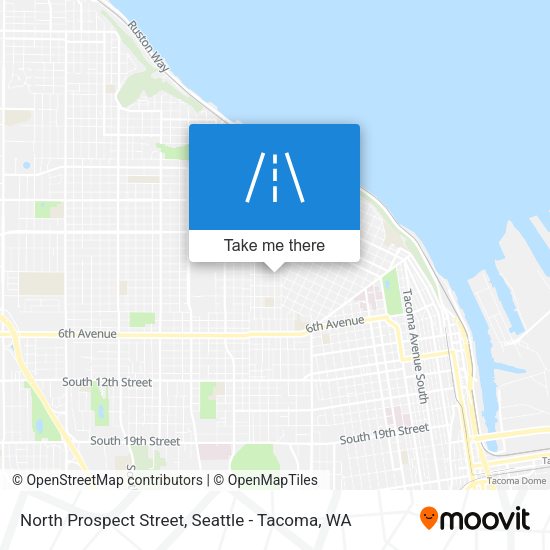 Mapa de North Prospect Street
