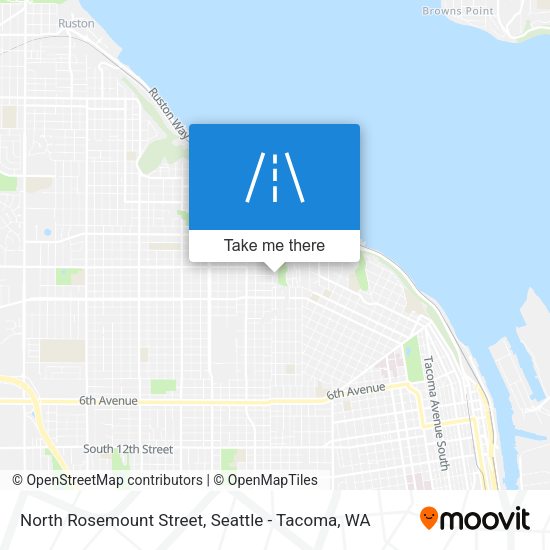 Mapa de North Rosemount Street