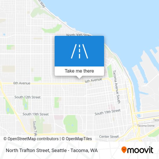 North Trafton Street map