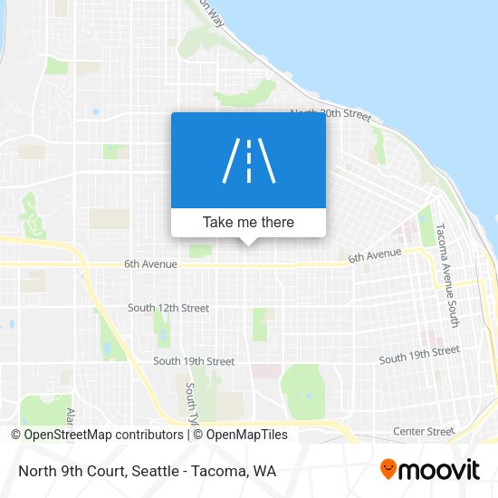 Mapa de North 9th Court