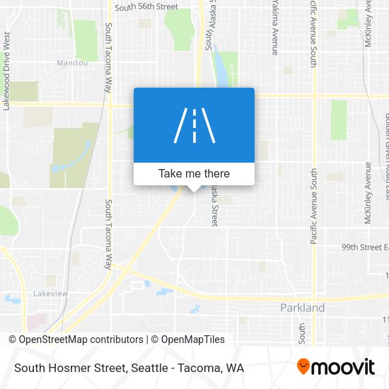 Mapa de South Hosmer Street