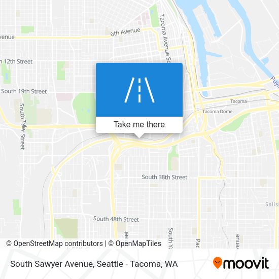 Mapa de South Sawyer Avenue