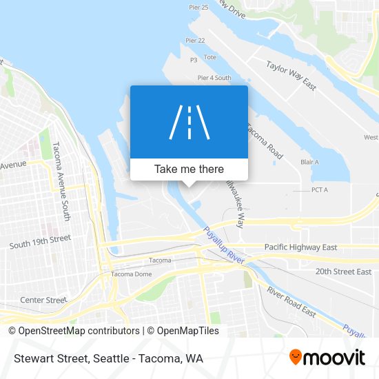 Mapa de Stewart Street