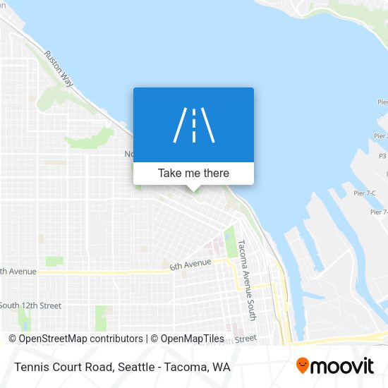 Tennis Court Road map