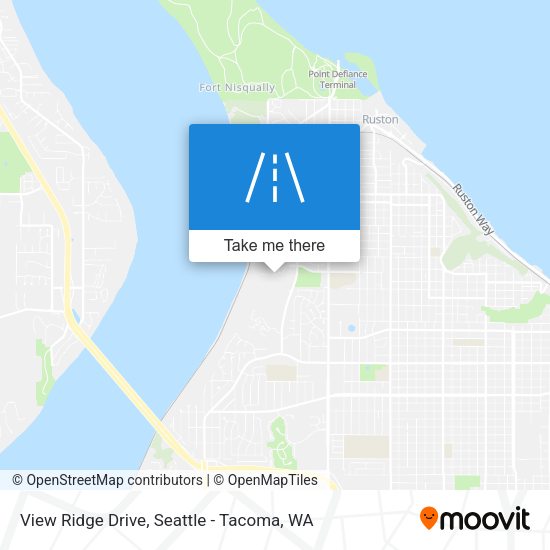 View Ridge Drive map