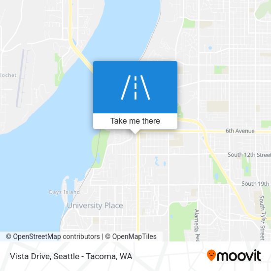 Vista Drive map
