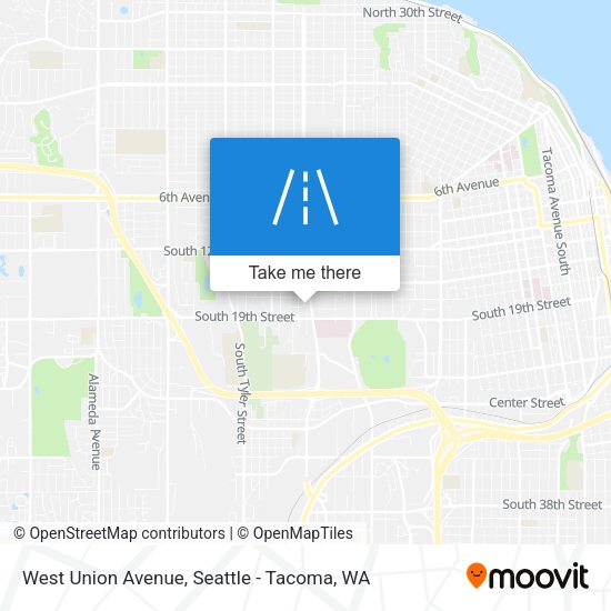 West Union Avenue map