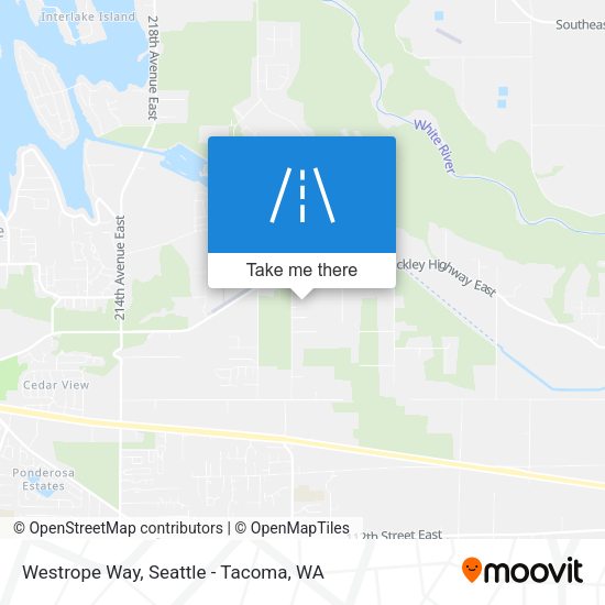 Mapa de Westrope Way