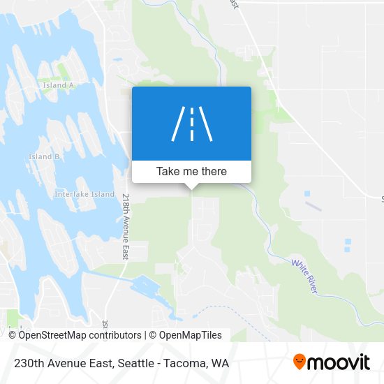 230th Avenue East map