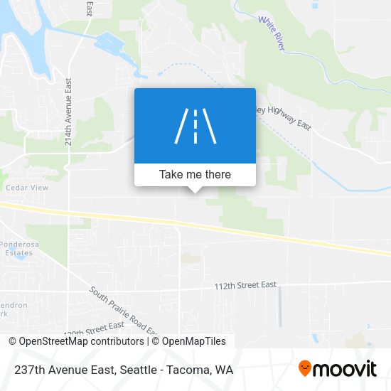 Mapa de 237th Avenue East
