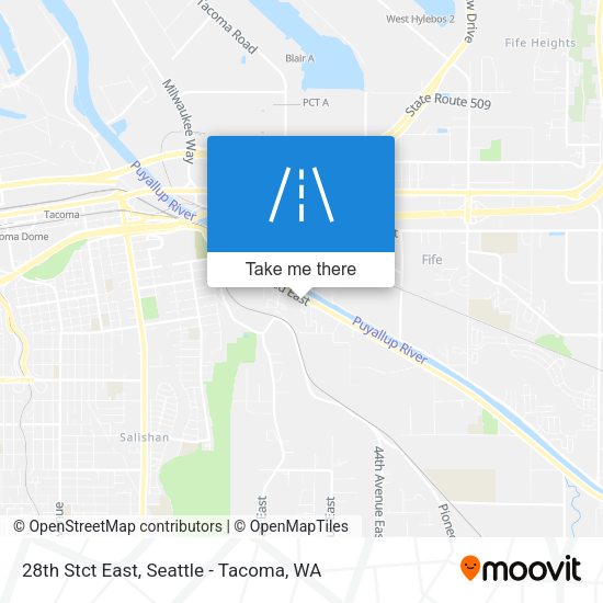28th Stct East map