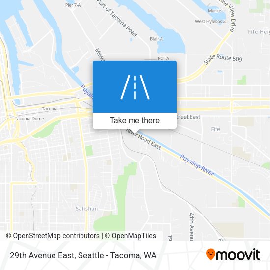 Mapa de 29th Avenue East