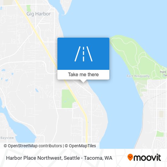 Harbor Place Northwest map